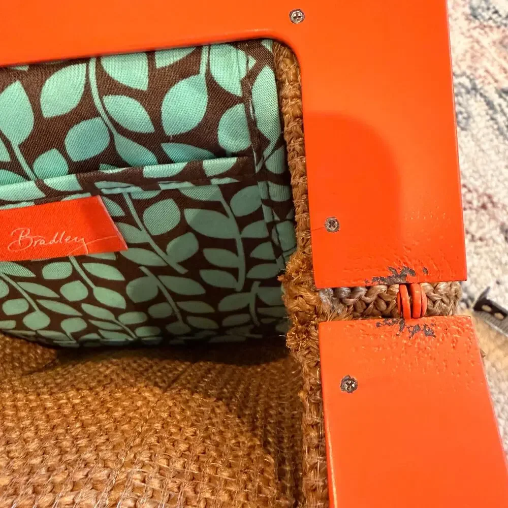 Vera Bradley‎ Clutch Wood Handle in Flower Shower Pattern